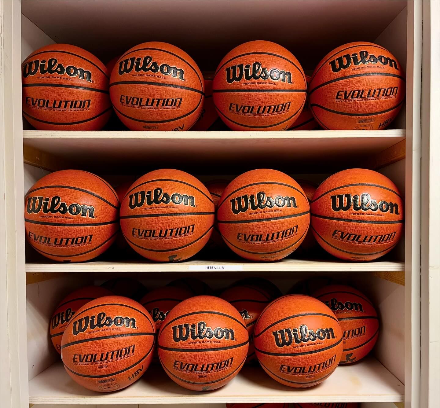 Nieuwe basketballen!